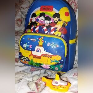 Beatles Yellow Submarine "LOVE" Mini Backpack Funko 2022 Die Cast